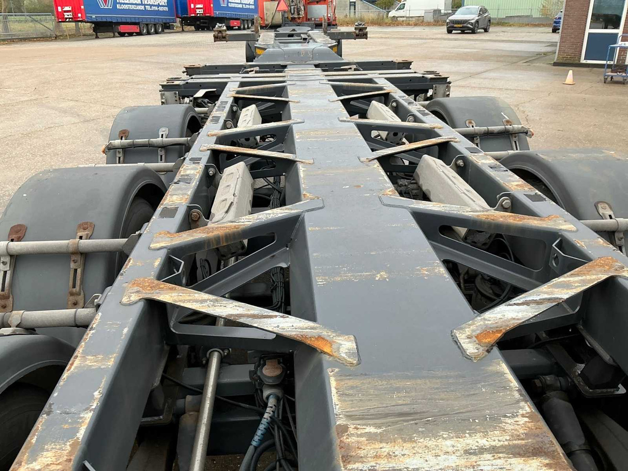 Semireboque 2018 KÄSSBOHRER MULTICONT CONTAINER CHASSIS SEMI-TRAILER: foto 12