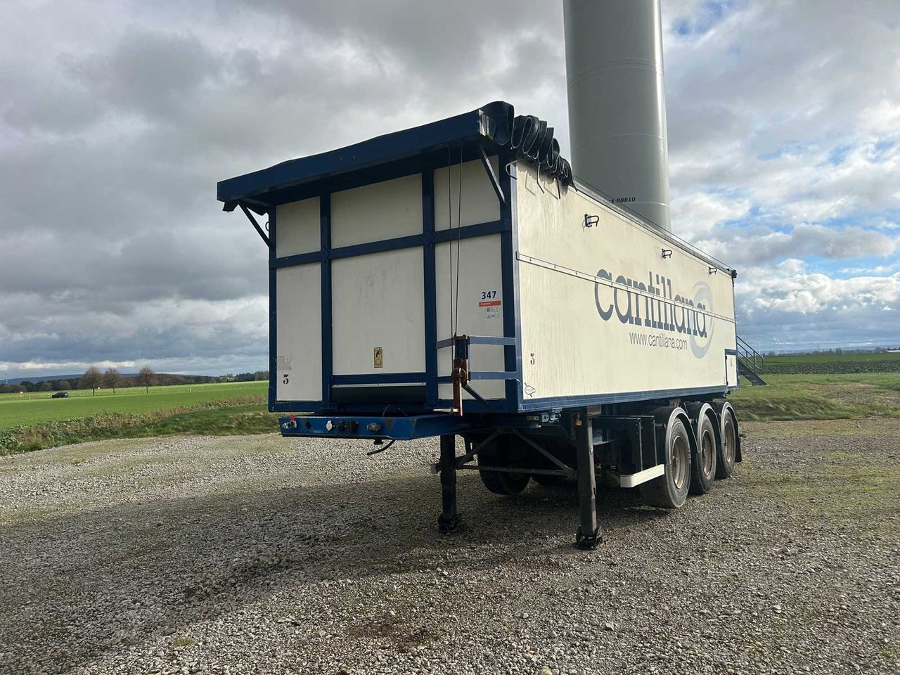 FRUEHAUF 9806 AL IS06 TIPPING SEMI-TRAILER / BELT TRUCK - Semireboque: foto 1 FRUEHAUF 9806 AL IS06 TIPPING SEMI-TRAILER / BELT TRUCK - Semireboque: foto 1