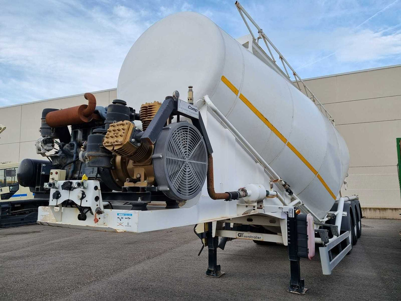 GÜRLESENYIL GLS 3 CEMENT SILO TRAILER - 2017 - Semireboque: foto 4 GÜRLESENYIL GLS 3 CEMENT SILO TRAILER - 2017 - Semireboque: foto 4