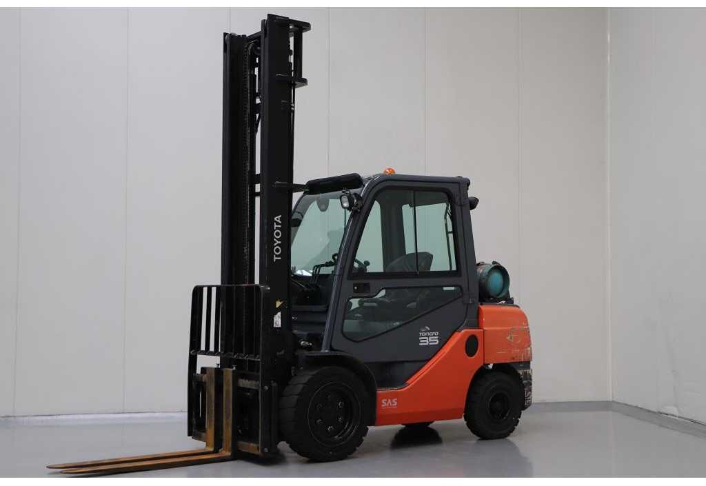 TOYOTA - 02-8FGJF35 - FORKLIFT, SIDESHIFT, 2015, 5M - Empilhadeira: foto 2 TOYOTA - 02-8FGJF35 - FORKLIFT, SIDESHIFT, 2015, 5M - Empilhadeira: foto 2