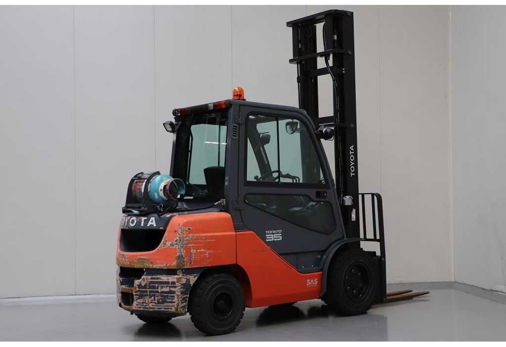 TOYOTA - 02-8FGJF35 - FORKLIFT, SIDESHIFT, 2015, 5M - Empilhadeira: foto 4 TOYOTA - 02-8FGJF35 - FORKLIFT, SIDESHIFT, 2015, 5M - Empilhadeira: foto 4