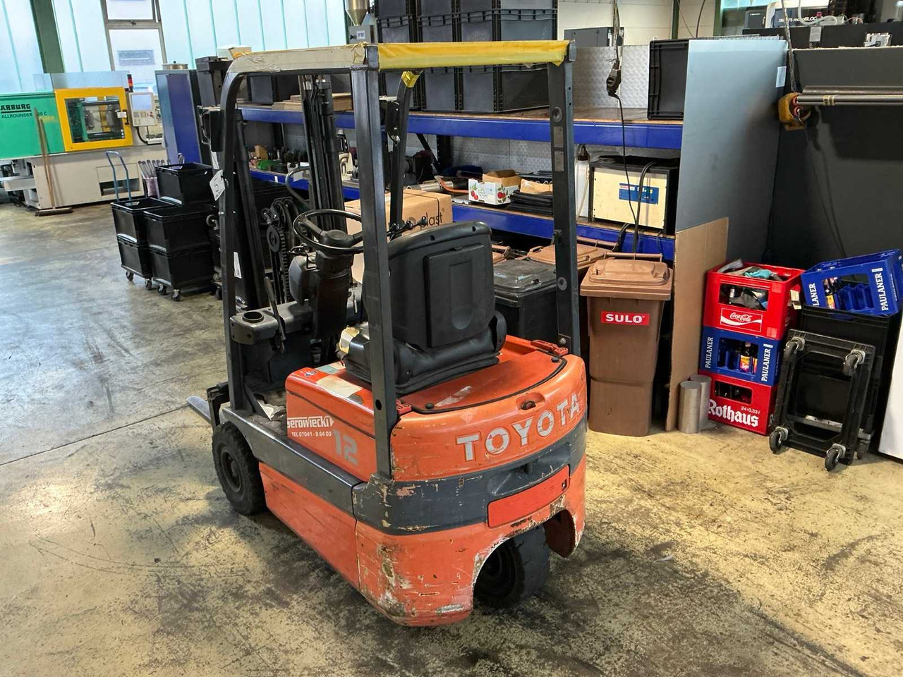 TOYOTA FBESF12 ELECTRIC FORKLIFT (2005) - Empilhadeira: foto 3 TOYOTA FBESF12 ELECTRIC FORKLIFT (2005) - Empilhadeira: foto 3