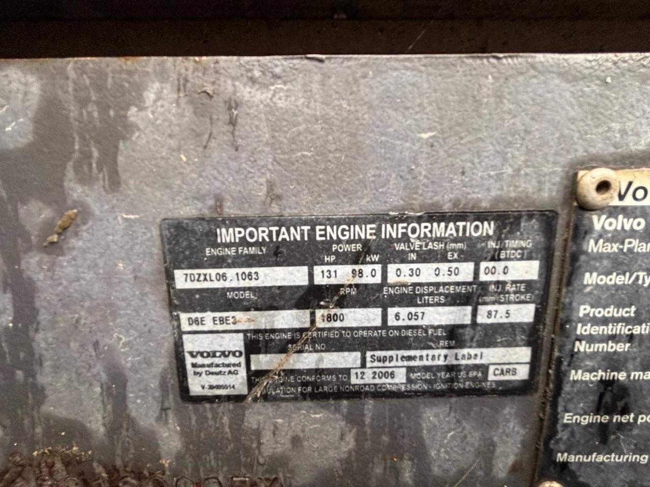 Escavadeira VOLVO - 2007 - EC180CL - CRAWLER EXCAVATOR: foto 26