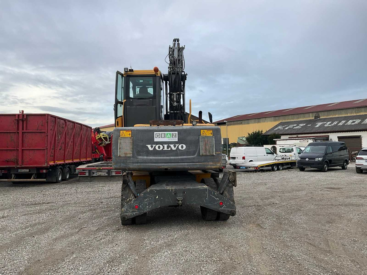 Volvo EW140C - Escavadeira de rodas: foto 5 Volvo EW140C - Escavadeira de rodas: foto 5