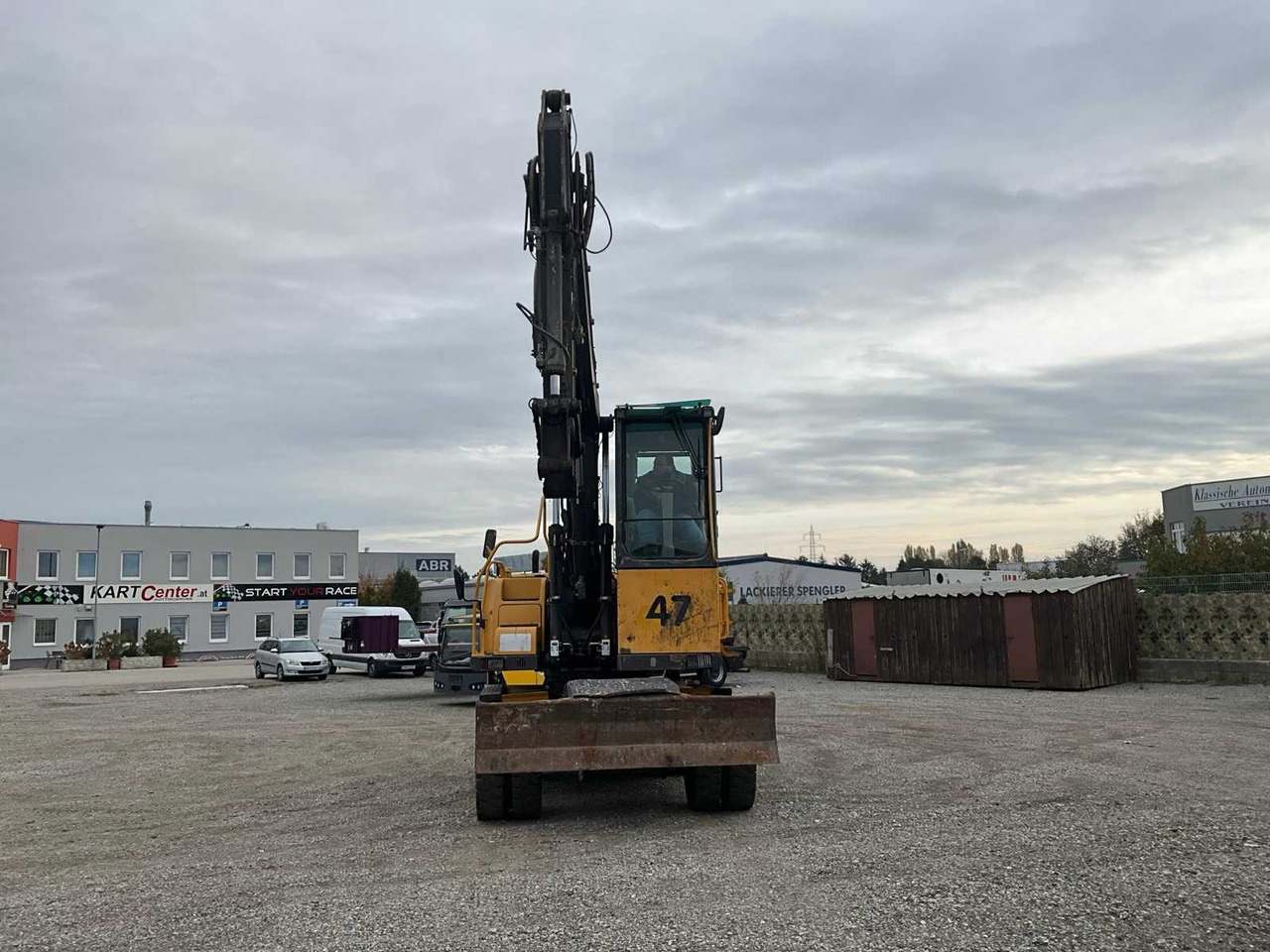 Volvo EW140C - Escavadeira de rodas: foto 3 Volvo EW140C - Escavadeira de rodas: foto 3