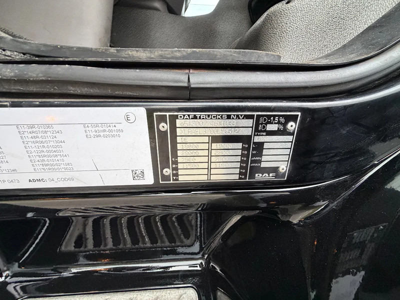 DAF CF 320 LF320.19. EURO6. 2021. 760x248x270 - Caminhão com lona: foto 5 DAF CF 320 LF320.19. EURO6. 2021. 760x248x270 - Caminhão com lona: foto 5