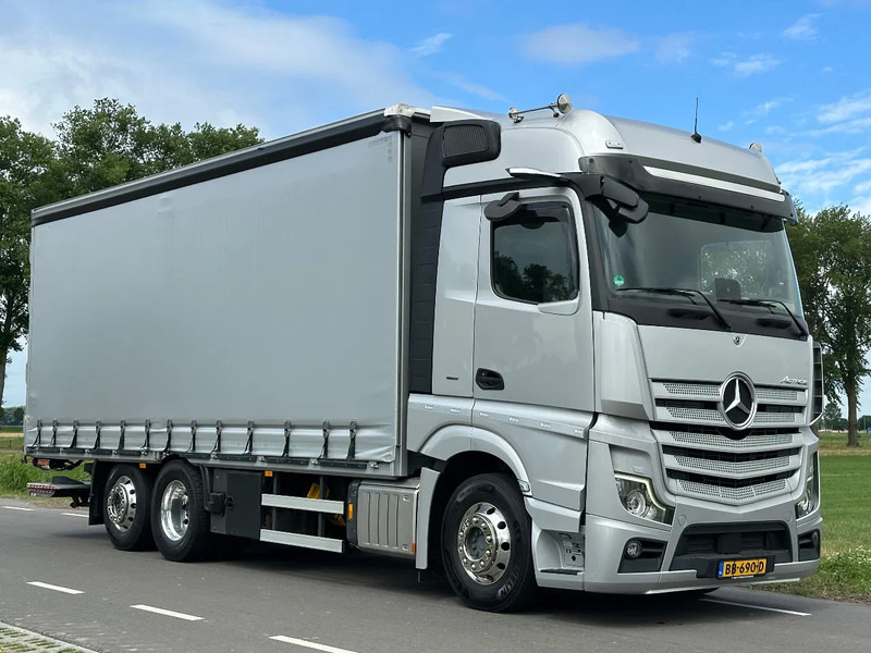 Mercedes-Benz Actros ACTROS 2545LL EURO6. 2021. Schuifzeil Bakwagen met Laadklep. - Caminhão com lona: foto 5 Mercedes-Benz Actros ACTROS 2545LL EURO6. 2021. Schuifzeil Bakwagen met Laadklep. - Caminhão com lona: foto 5