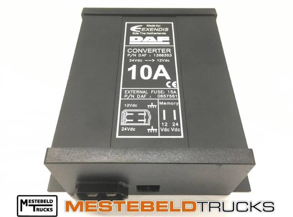 DAF Omvormer 24/12 V 10A - Sistema elétrico de Caminhão: foto 1 DAF Omvormer 24/12 V 10A - Sistema elétrico de Caminhão: foto 1