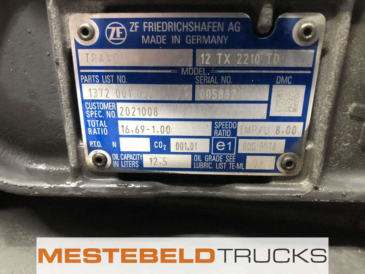 DAF Versnellingsbak 12 TX 2210 TD - Caixas de velocidade e peças de Caminhão: foto 5 DAF Versnellingsbak 12 TX 2210 TD - Caixas de velocidade e peças de Caminhão: foto 5