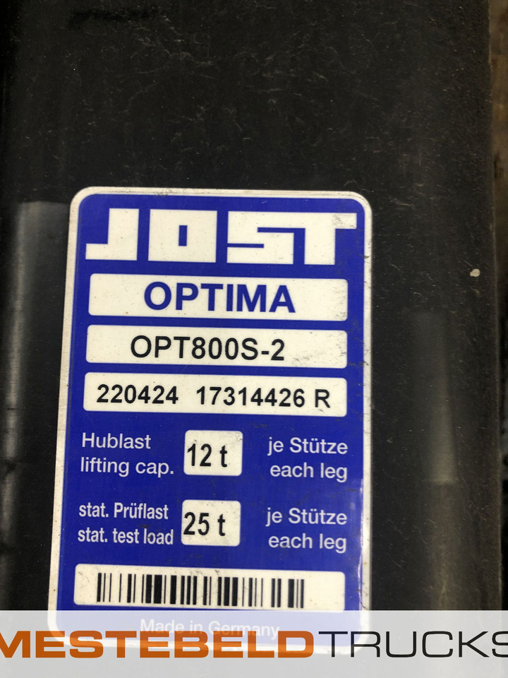 Trailor Set steunpoten Jost Opitma - Estrutura/ Châssis de Caminhão: foto 3 Trailor Set steunpoten Jost Opitma - Estrutura/ Châssis de Caminhão: foto 3