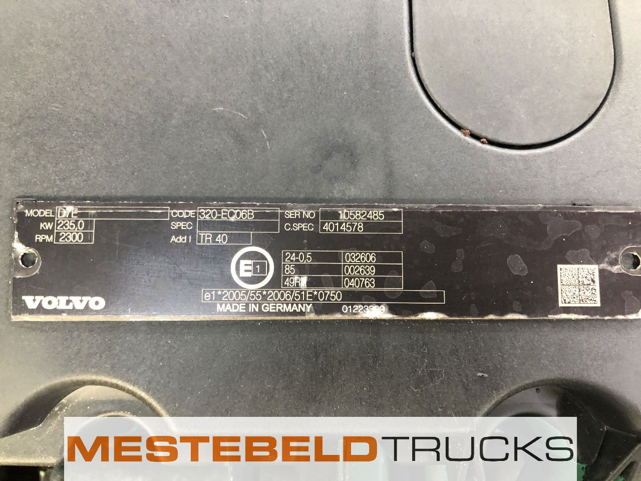 Volvo Motor D7E 320 EC 06B - Motor e peças de Caminhão: foto 5 Volvo Motor D7E 320 EC 06B - Motor e peças de Caminhão: foto 5