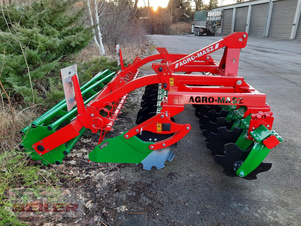 Agro-Masz BT 30 + Rohrstabwalze 500 mm - Grades de discos: foto 2 Agro-Masz BT 30 + Rohrstabwalze 500 mm - Grades de discos: foto 2