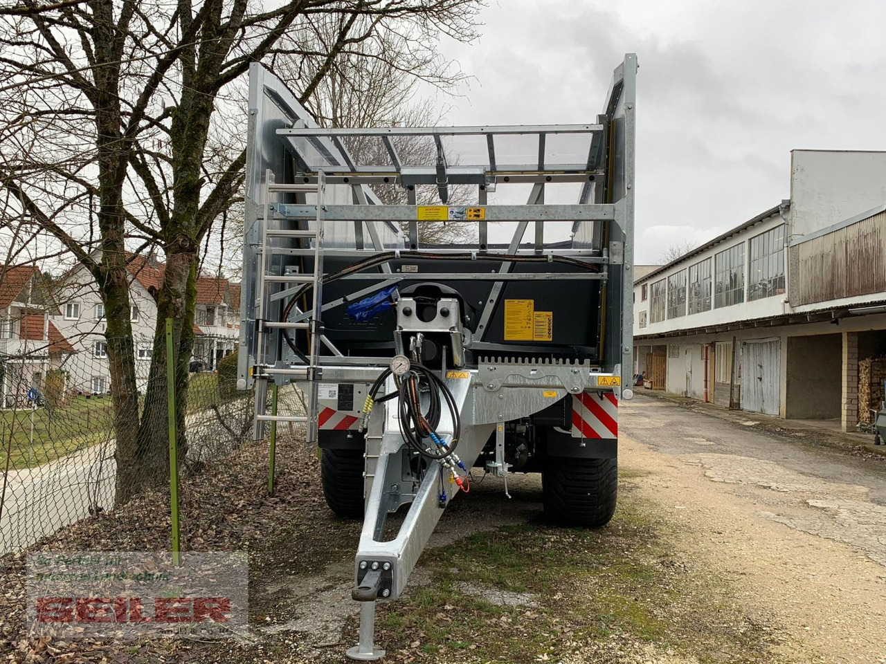 Fliegl ASW 271 C FOX Lenkachse 22,5" 35m³ - Autocarregadora: foto 2 Fliegl ASW 271 C FOX Lenkachse 22,5" 35m³ - Autocarregadora: foto 2