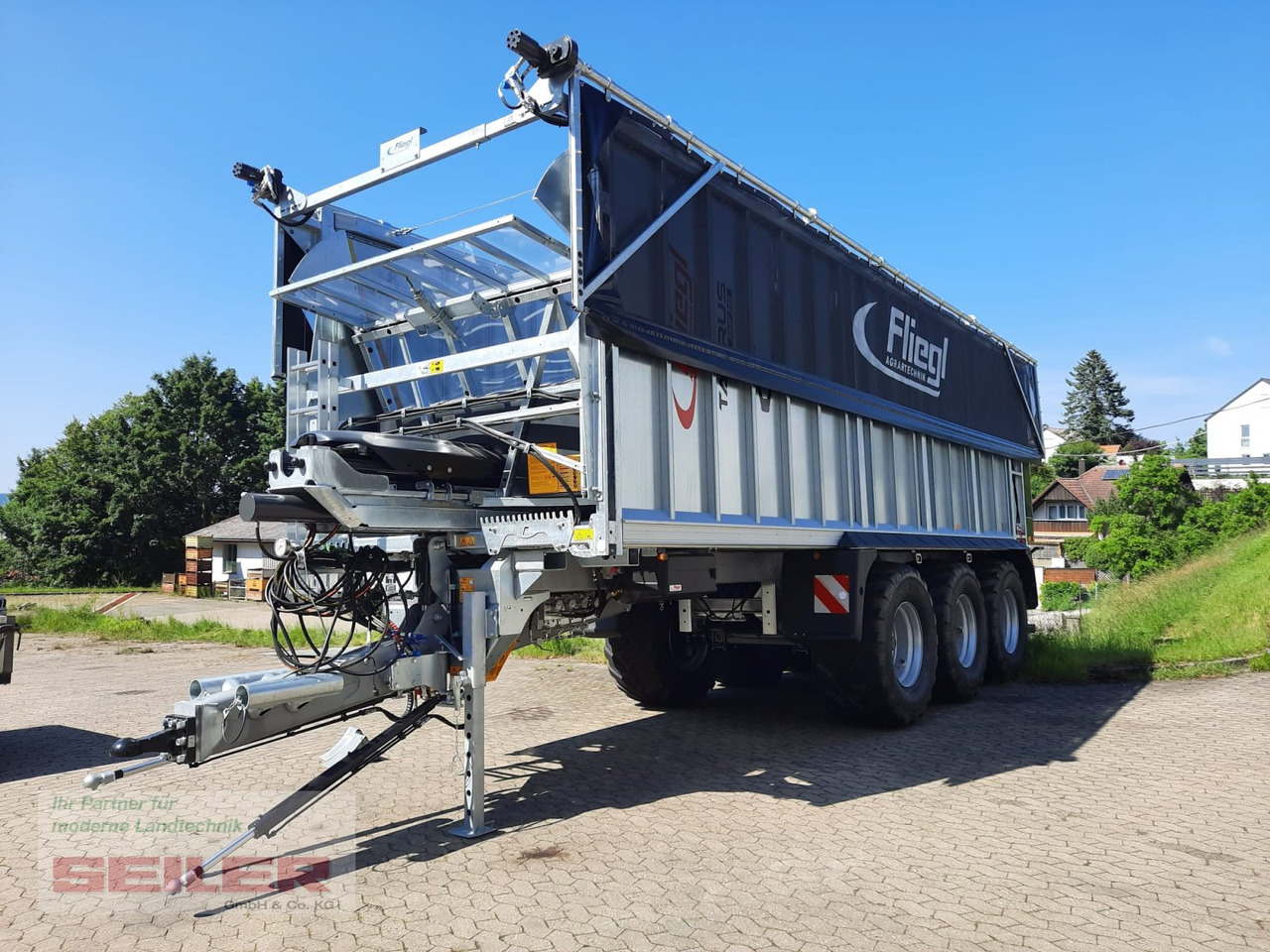Fliegl ASW 391 TAURUS FOX 50m³ ZWL + Top Lift Light - Autocarregadora: foto 4 Fliegl ASW 391 TAURUS FOX 50m³ ZWL + Top Lift Light - Autocarregadora: foto 4