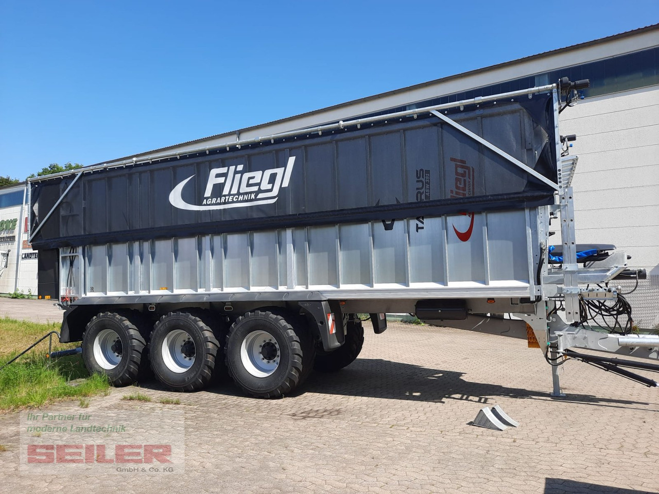 Fliegl ASW 391 TAURUS FOX 50m³ ZWL + Top Lift Light - Autocarregadora: foto 1 Fliegl ASW 391 TAURUS FOX 50m³ ZWL + Top Lift Light - Autocarregadora: foto 1