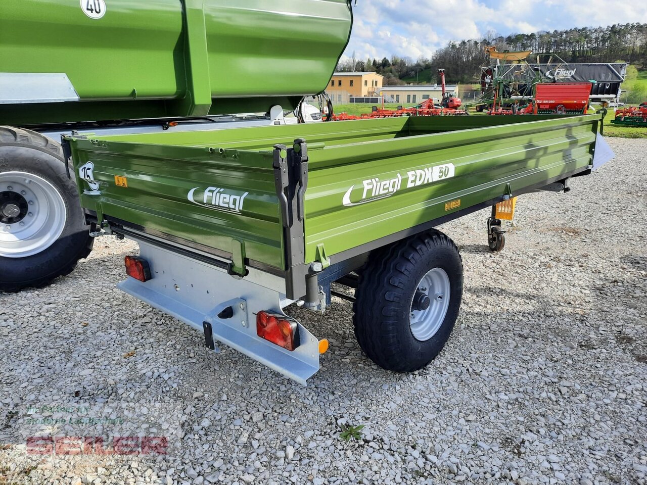 Fliegl EDK 50 FOX - Reboque basculante agrícola: foto 3 Fliegl EDK 50 FOX - Reboque basculante agrícola: foto 3
