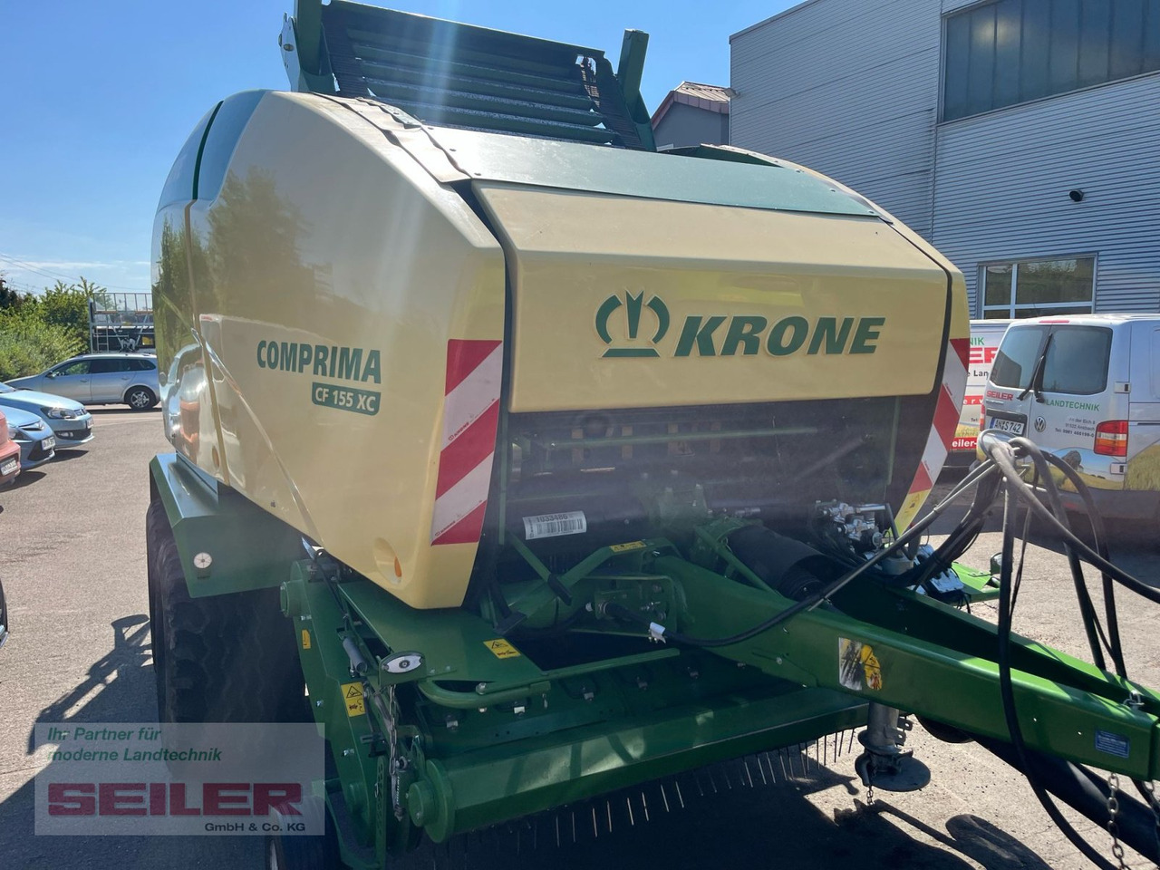 Krone Comprima CF 155 XC - Enfardadeira de fardos redondos: foto 3 Krone Comprima CF 155 XC - Enfardadeira de fardos redondos: foto 3