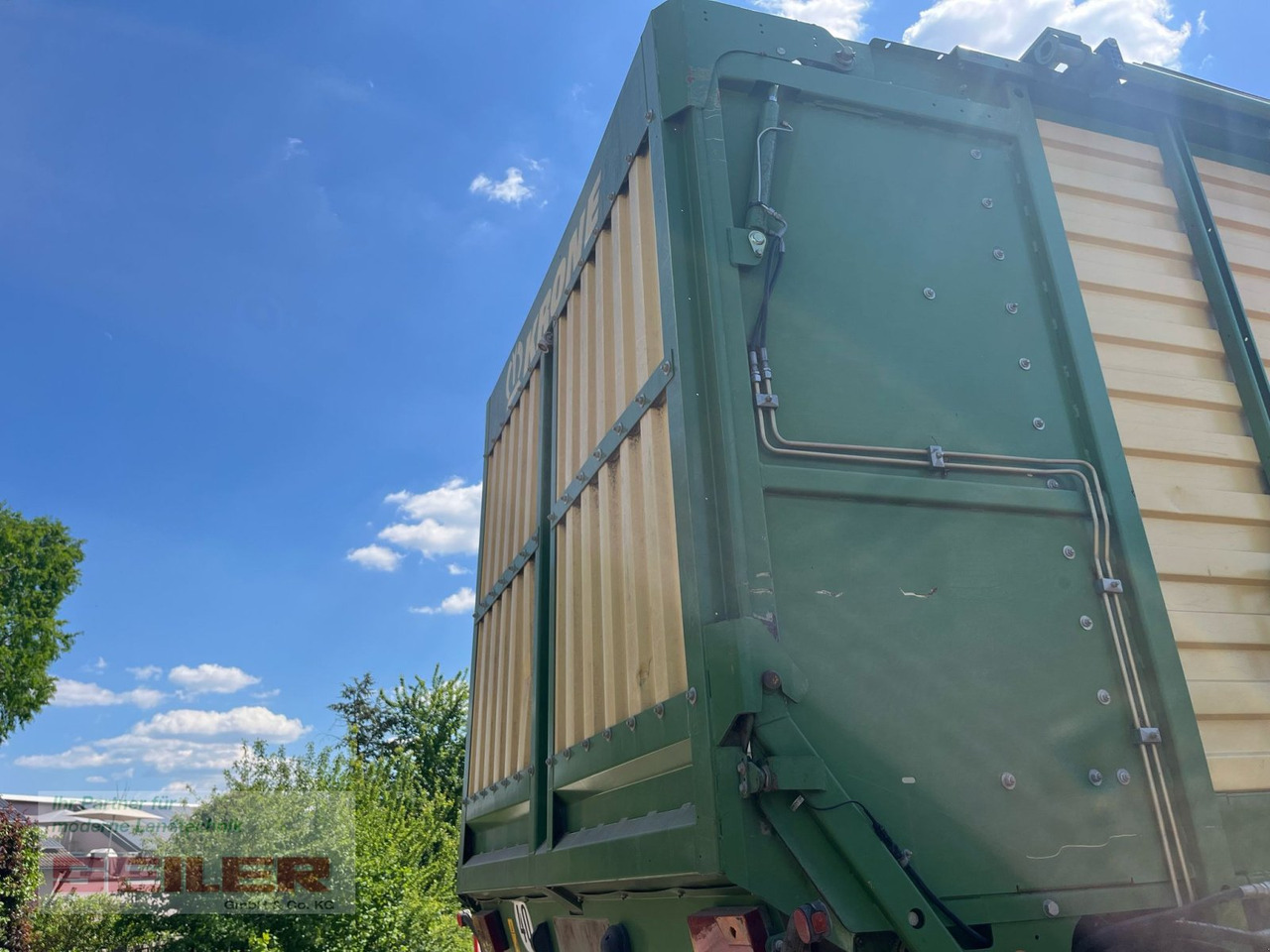 Krone ZX 450 GL + Klappdach-Laderaumabdeckung 45m³ - Autocarregadora: foto 4 Krone ZX 450 GL + Klappdach-Laderaumabdeckung 45m³ - Autocarregadora: foto 4