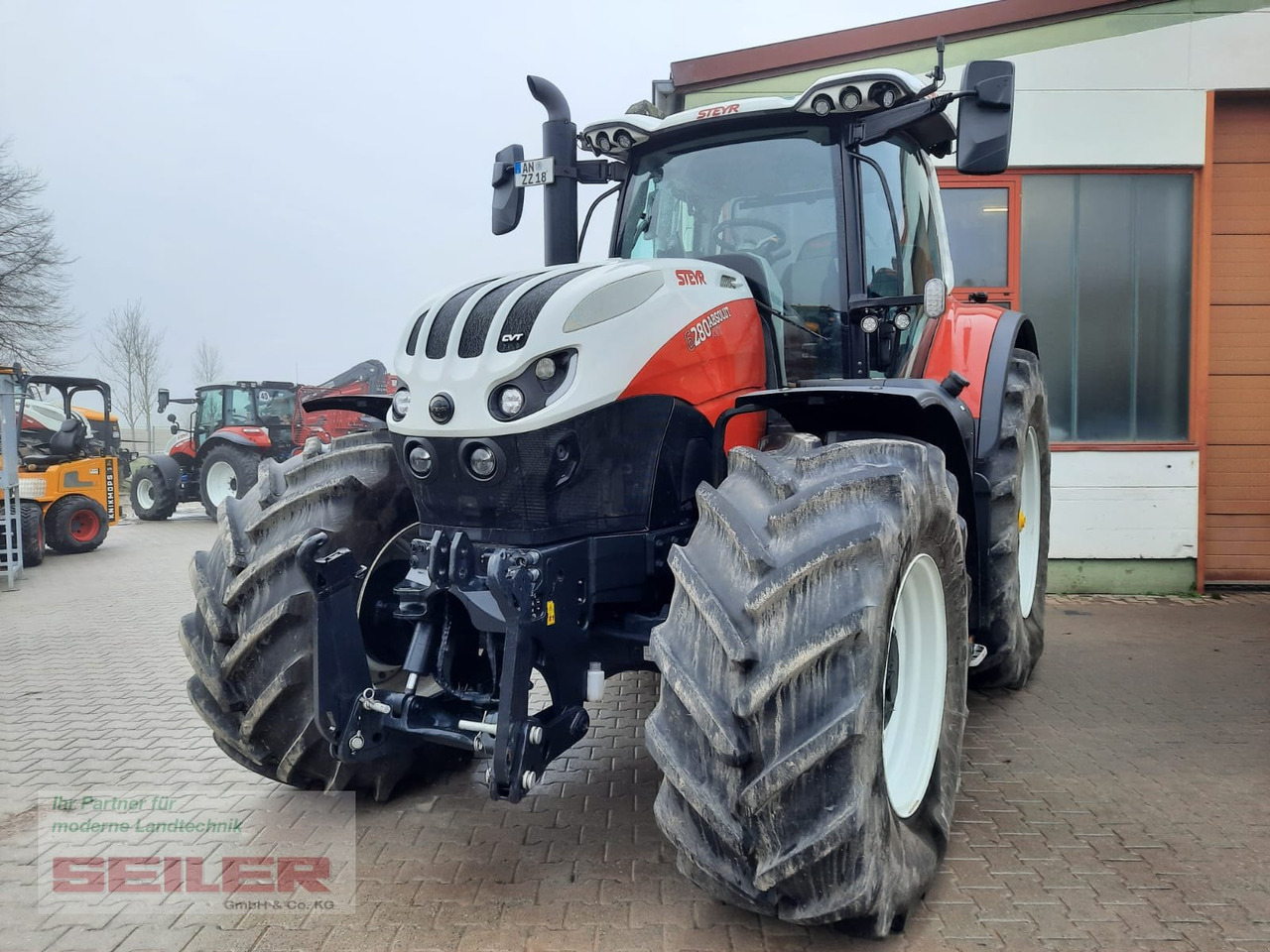 Steyr Absolut 6280 CVT S-Connect - Trator: foto 1 Steyr Absolut 6280 CVT S-Connect - Trator: foto 1