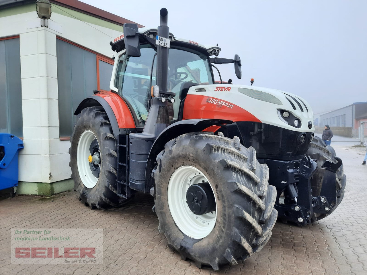 Steyr Absolut 6280 CVT S-Connect - Trator: foto 2 Steyr Absolut 6280 CVT S-Connect - Trator: foto 2