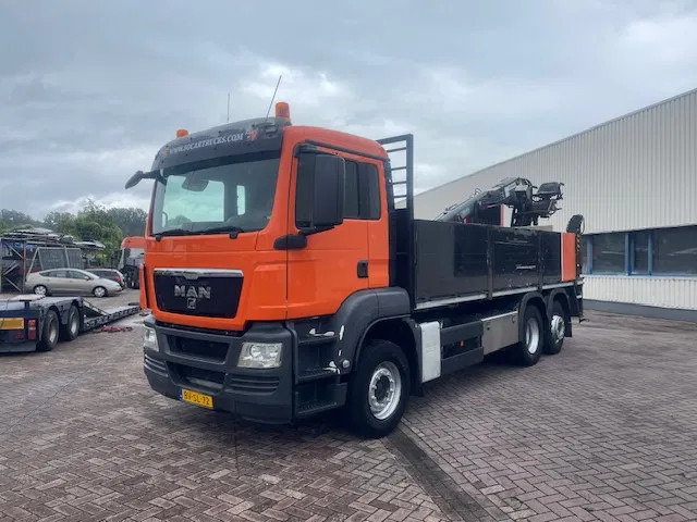 MAN TGS 26.320 6x2 Euro 5 met verrijdbare 14.000 R2 Kennis kraan '2008' met stempels - Caminhão grua: foto 3 MAN TGS 26.320 6x2 Euro 5 met verrijdbare 14.000 R2 Kennis kraan '2008' met stempels - Caminhão grua: foto 3