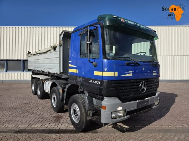 Mercedes-Benz Actros 4143 8X4 TIPPER (THREE PEDALS) - Caminhão basculante: foto 1 Mercedes-Benz Actros 4143 8X4 TIPPER (THREE PEDALS) - Caminhão basculante: foto 1