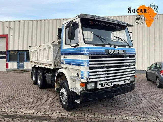 Scania 113H 380 6x4 Tipper - Caminhão basculante: foto 1 Scania 113H 380 6x4 Tipper - Caminhão basculante: foto 1