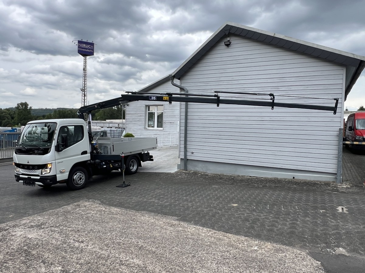 FUSO 3S15 Alu Pritsche 2.80m Ladekran - Furgão caixa aberta: foto 5 FUSO 3S15 Alu Pritsche 2.80m Ladekran - Furgão caixa aberta: foto 5