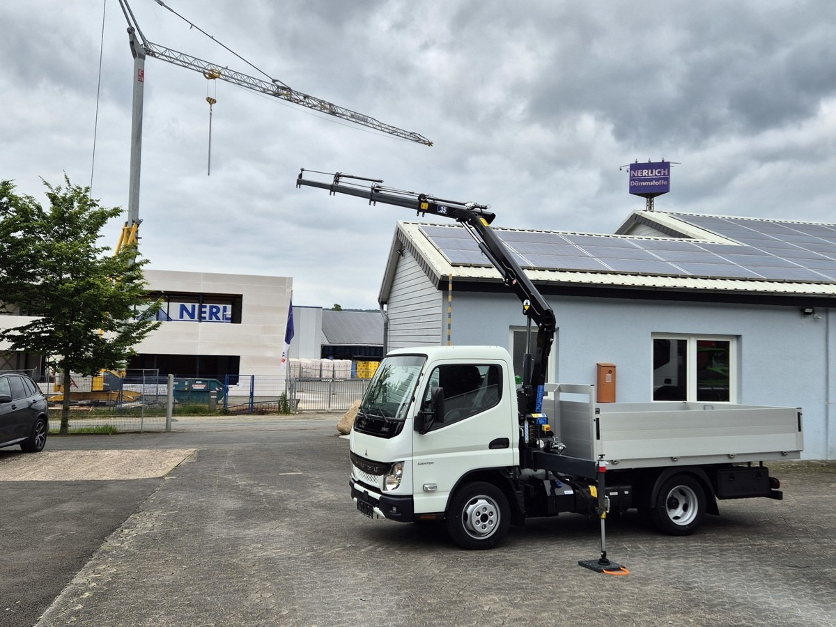 FUSO 3S15 Alu Pritsche 2.80m Ladekran - Furgão caixa aberta: foto 5 FUSO 3S15 Alu Pritsche 2.80m Ladekran - Furgão caixa aberta: foto 5