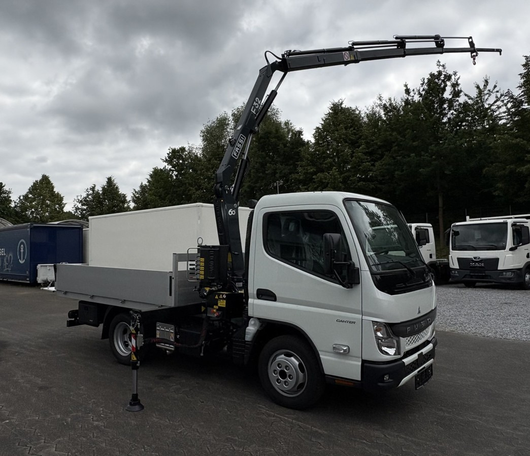 FUSO 3S15 Alu Pritsche 2.80m Ladekran Funk! sofort ve - Caminhão grua, Camião de caixa aberta/ Plataforma: foto 3 FUSO 3S15 Alu Pritsche 2.80m Ladekran Funk! sofort ve - Caminhão grua, Camião de caixa aberta/ Plataforma: foto 3