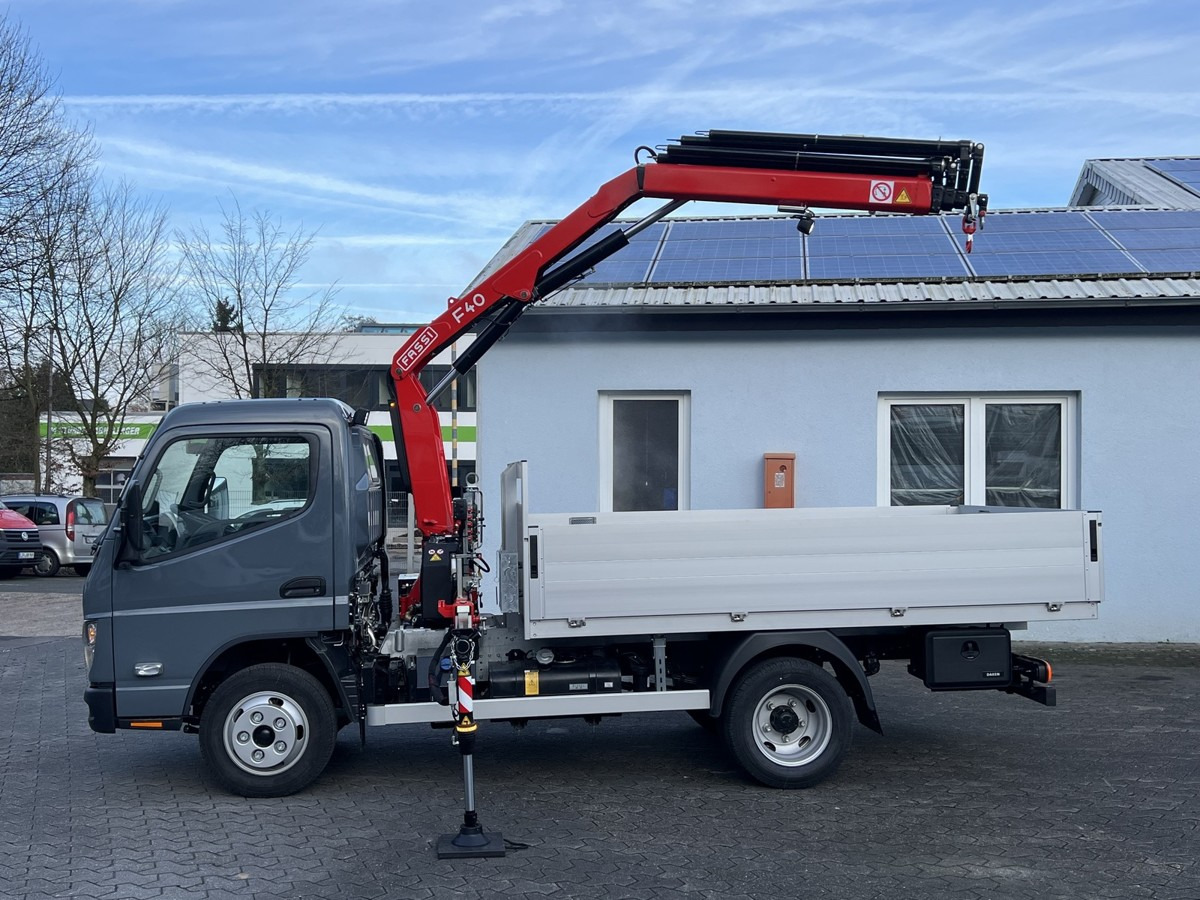 FUSO 6S15 Pritsche 3.0m Kran 4xhydr. Funk! - Furgão caixa aberta: foto 3 FUSO 6S15 Pritsche 3.0m Kran 4xhydr. Funk! - Furgão caixa aberta: foto 3