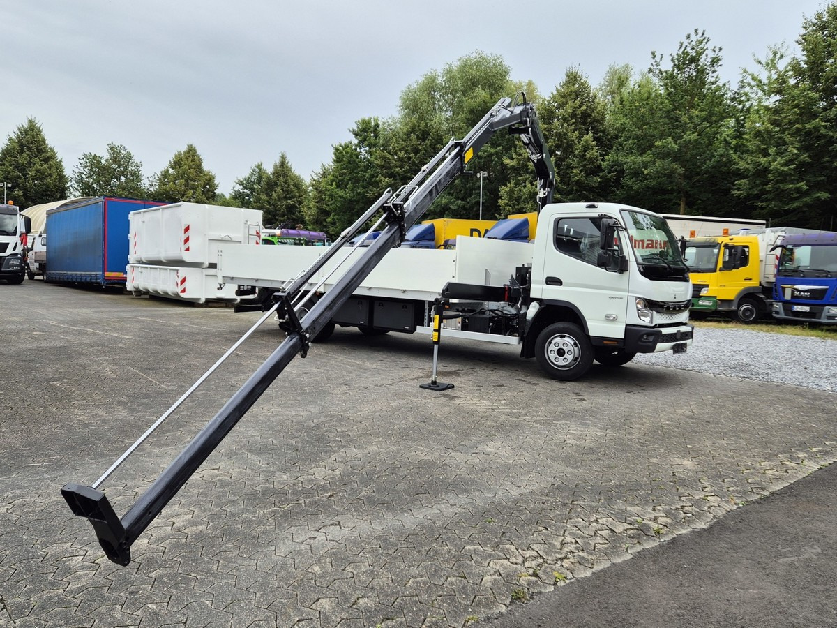 FUSO FUSO 9C18 Canter Alu Pritsche 5.5m Kran 3x hydr. - Furgão caixa aberta: foto 4 FUSO FUSO 9C18 Canter Alu Pritsche 5.5m Kran 3x hydr. - Furgão caixa aberta: foto 4