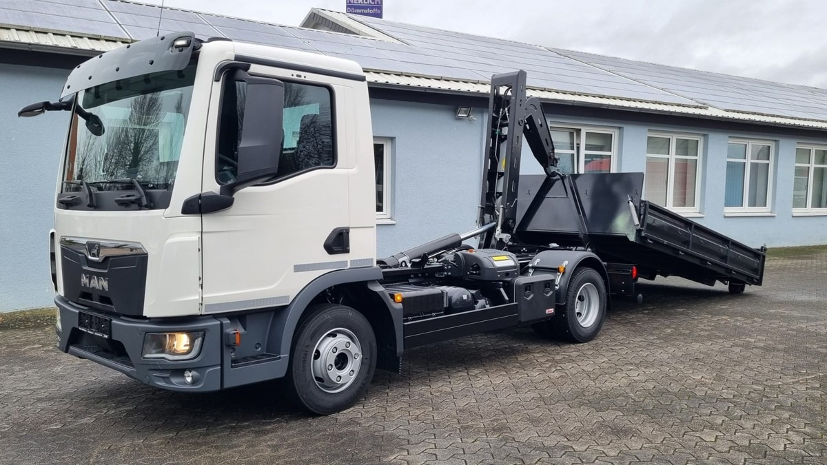 MAN TGL 12.220 BL NEU City Abrollkipper 8t TipMatic - Caminhão polibenne: foto 5 MAN TGL 12.220 BL NEU City Abrollkipper 8t TipMatic - Caminhão polibenne: foto 5