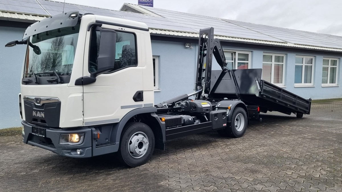 MAN TGL 12.220 BL NEU City Abrollkipper 8t TipMatic - Caminhão polibenne: foto 3 MAN TGL 12.220 BL NEU City Abrollkipper 8t TipMatic - Caminhão polibenne: foto 3
