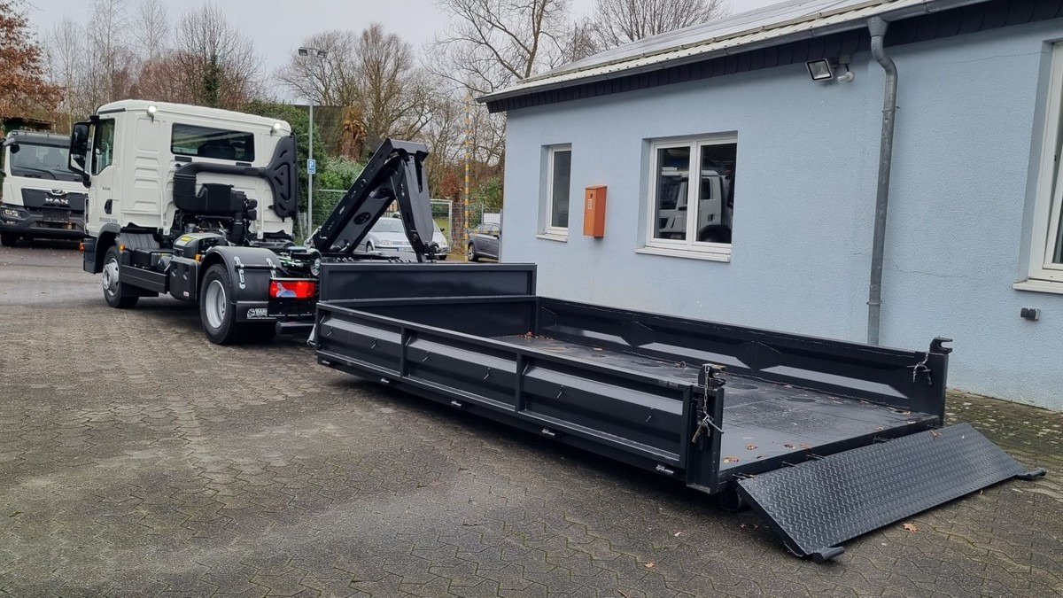 Furgão basculante nuevo MAN TGL 12.250 BL NEU City Abrollkipper PowerMatic: foto 13