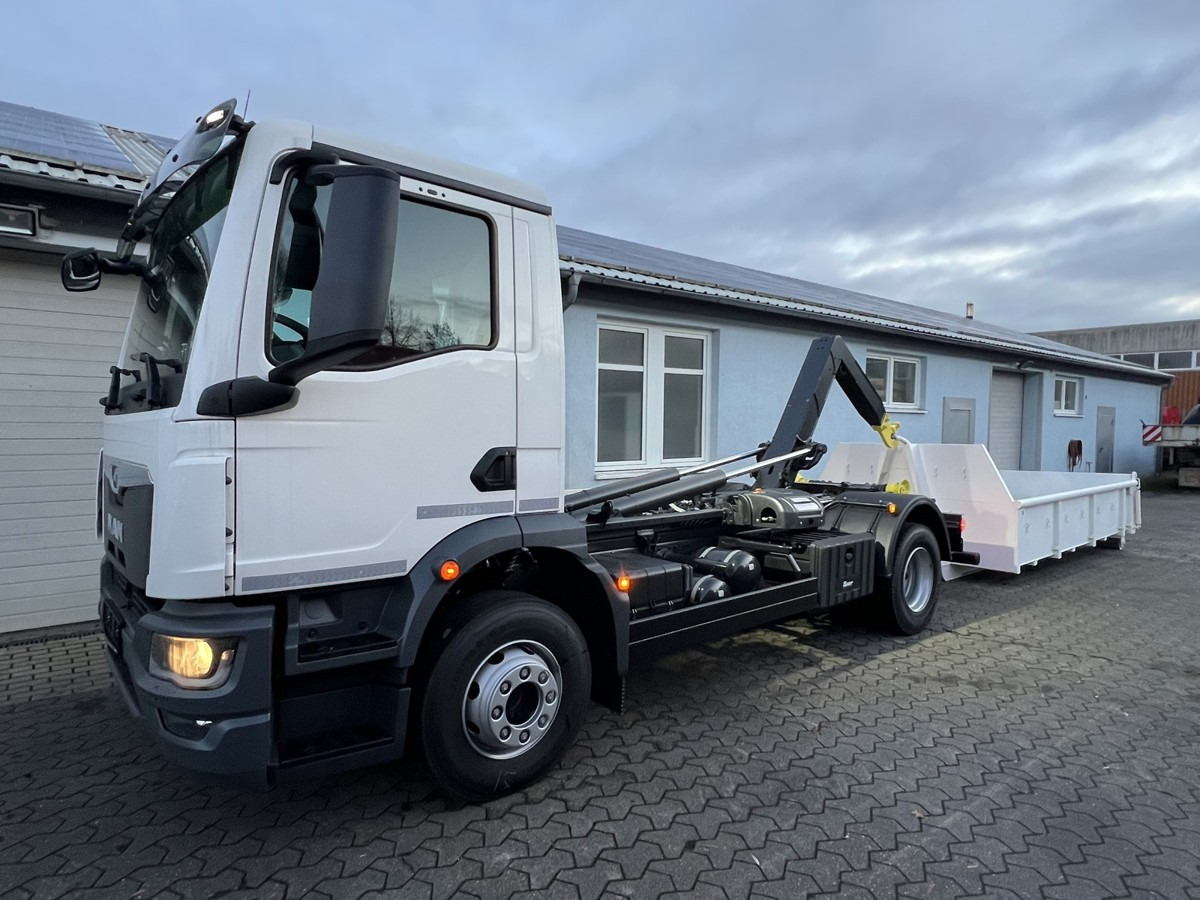MAN TGM 15.290 BL Abrollkipper PowerMatic Standheiz. - Caminhão polibenne: foto 5 MAN TGM 15.290 BL Abrollkipper PowerMatic Standheiz. - Caminhão polibenne: foto 5