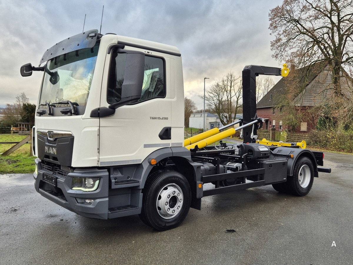 Caminhão polibenne nuevo MAN TGM 15.290 BL Abrollkipper PowerMatic Standheiz.: foto 7