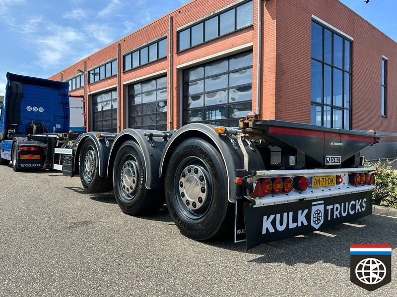 D-Tec FLEXITRAILER LIFT AXLE - DISKBRAKES - 20/30/40/45 HC - CONCOURSTAAT - Semireboque transportador de contêineres/ Caixa móvel: foto 2 D-Tec FLEXITRAILER LIFT AXLE - DISKBRAKES - 20/30/40/45 HC - CONCOURSTAAT - Semireboque transportador de contêineres/ Caixa móvel: foto 2