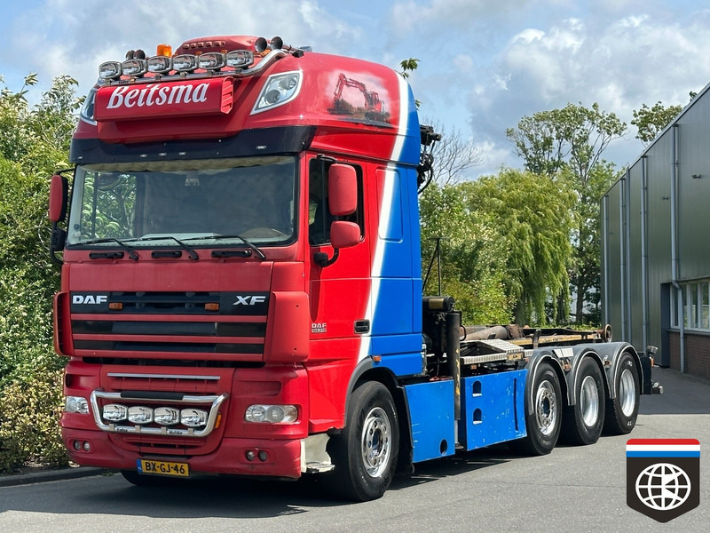 DAF FAK XF105 510 * MANUAL 16x ZF ** PALLFINGER PK20002 ** PALIFT HOOK 25t ** 8X2/4 - Caminhão grua: foto 1 DAF FAK XF105 510 * MANUAL 16x ZF ** PALLFINGER PK20002 ** PALIFT HOOK 25t ** 8X2/4 - Caminhão grua: foto 1