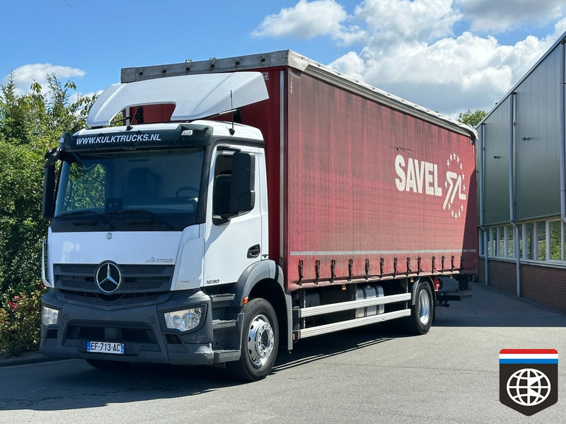 Mercedes-Benz ANTOS 1830 / CURTAIN SIDE / SLIDE ROOF / TAIL LIFT - Caminhão com lona: foto 1 Mercedes-Benz ANTOS 1830 / CURTAIN SIDE / SLIDE ROOF / TAIL LIFT - Caminhão com lona: foto 1