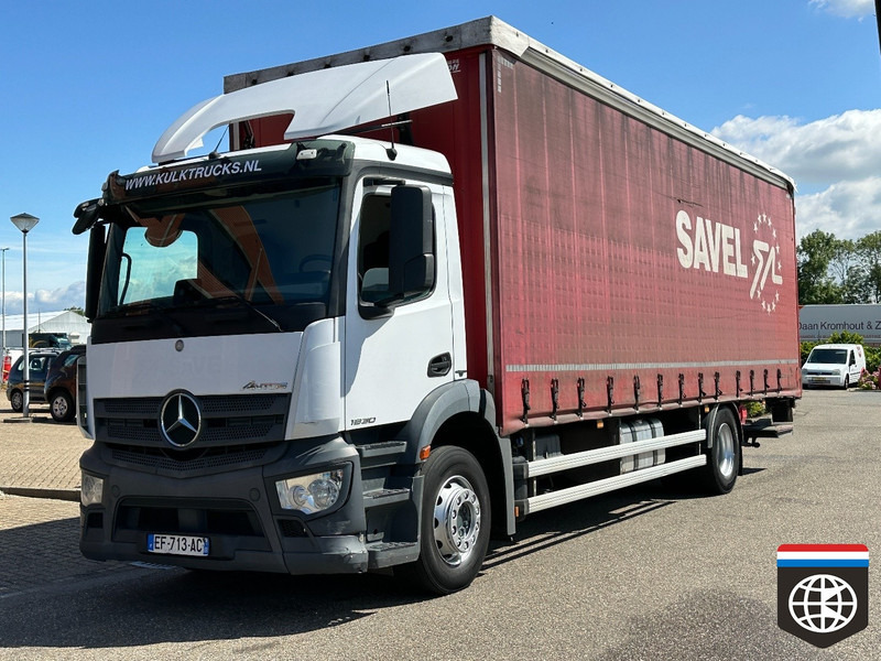 Mercedes-Benz ANTOS 1830 / CURTAIN SIDE / SLIDE ROOF / TAIL LIFT - Caminhão com lona: foto 2 Mercedes-Benz ANTOS 1830 / CURTAIN SIDE / SLIDE ROOF / TAIL LIFT - Caminhão com lona: foto 2