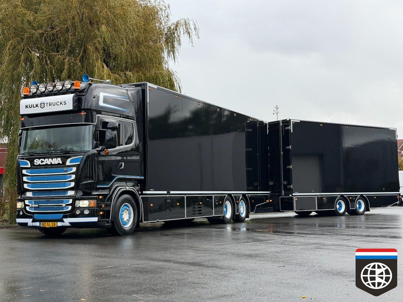 Scania R 500 B 6X2*4 FULL SET - HOLLAND SHOW TRUCK - 2X TAIL LIFT - CONCOURSTAAT - MANUAL - Caminhão frigorífico: foto 2 Scania R 500 B 6X2*4 FULL SET - HOLLAND SHOW TRUCK - 2X TAIL LIFT - CONCOURSTAAT - MANUAL - Caminhão frigorífico: foto 2