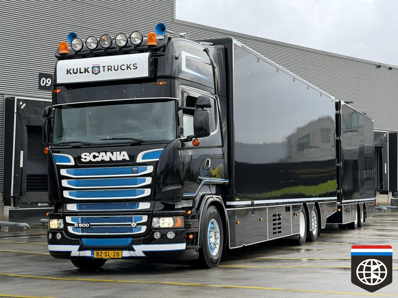Scania R 500 B 6X2*4 FULL SET - HOLLAND SHOW TRUCK - 2X TAIL LIFT - CONCOURSTAAT - MANUAL - Caminhão frigorífico: foto 1 Scania R 500 B 6X2*4 FULL SET - HOLLAND SHOW TRUCK - 2X TAIL LIFT - CONCOURSTAAT - MANUAL - Caminhão frigorífico: foto 1