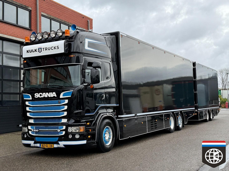 Scania R 500 B 6X2*4 FULL SET - HOLLAND SHOW TRUCK - 2X TAIL LIFT - CONCOURSTAAT - MANUAL - Caminhão frigorífico: foto 3 Scania R 500 B 6X2*4 FULL SET - HOLLAND SHOW TRUCK - 2X TAIL LIFT - CONCOURSTAAT - MANUAL - Caminhão frigorífico: foto 3
