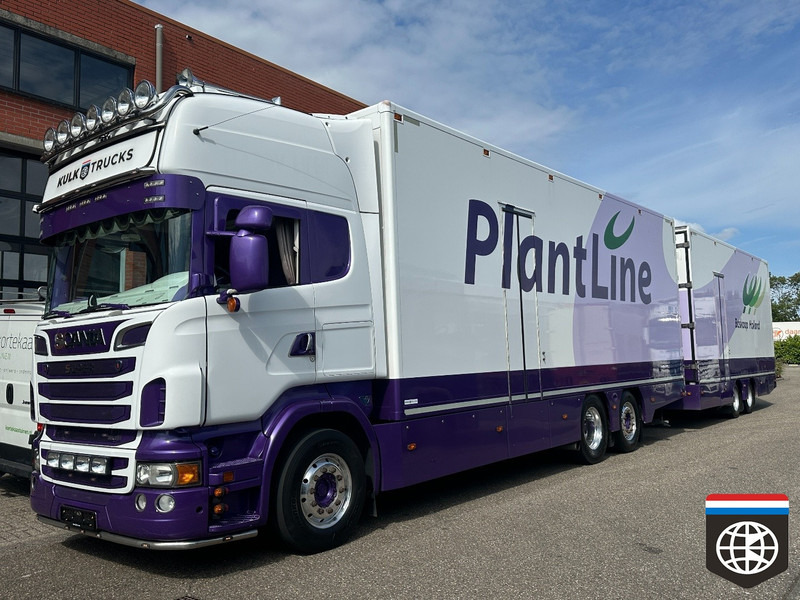 Scania R 500 B 6X2*4 PLANTS COMBI - FULL AIR - RETARDER - 2X TAILLIFT - SPECIAL INTERIOR - CONCOURSTAAT - Caminhão frigorífico: foto 3 Scania R 500 B 6X2*4 PLANTS COMBI - FULL AIR - RETARDER - 2X TAILLIFT - SPECIAL INTERIOR - CONCOURSTAAT - Caminhão frigorífico: foto 3