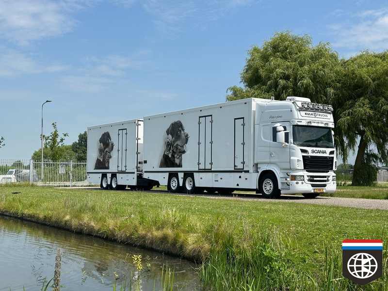 Scania R 730 FLOWER COMBI / SHOWTRUCK - CONCOURSTAAT - Caminhão frigorífico: foto 1 Scania R 730 FLOWER COMBI / SHOWTRUCK - CONCOURSTAAT - Caminhão frigorífico: foto 1