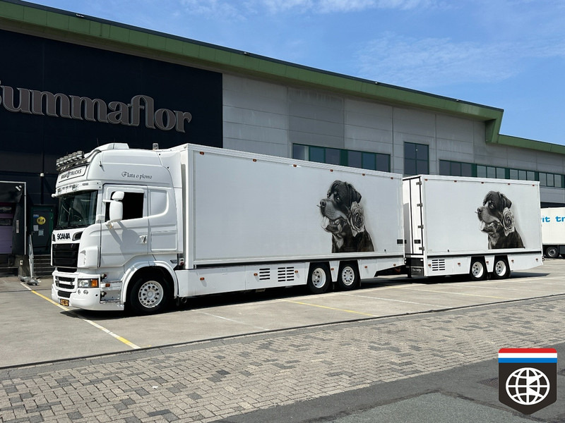 Scania R 730 FLOWER COMBI / SHOWTRUCK - CONCOURSTAAT - Caminhão frigorífico: foto 2 Scania R 730 FLOWER COMBI / SHOWTRUCK - CONCOURSTAAT - Caminhão frigorífico: foto 2