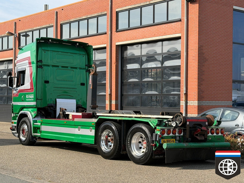 Scania R620 25 T HOOKLIFT / HOLLAND TRUCK / HOOK-CRANE HYDRAULIC - Caminhão polibenne: foto 4 Scania R620 25 T HOOKLIFT / HOLLAND TRUCK / HOOK-CRANE HYDRAULIC - Caminhão polibenne: foto 4