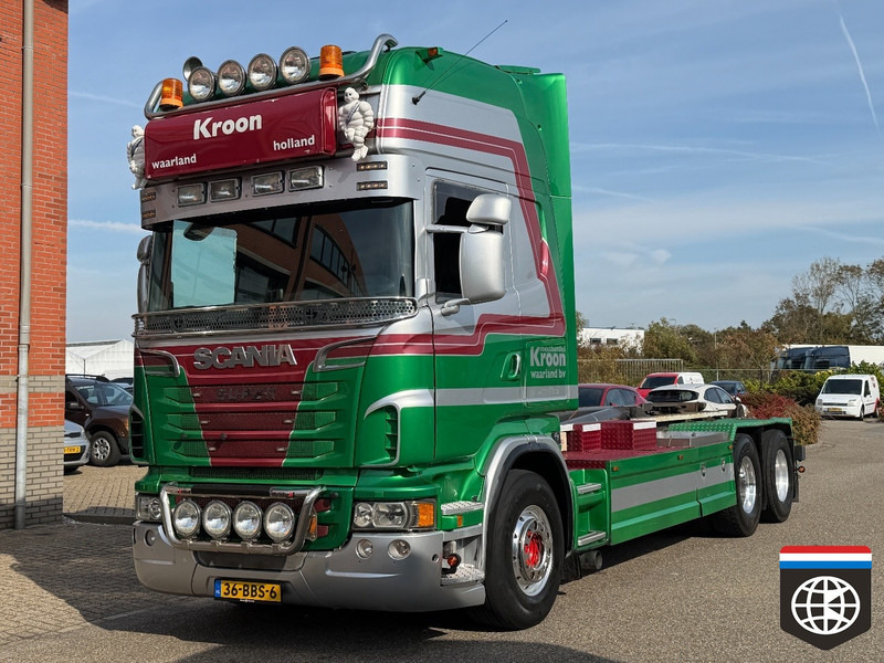 Scania R620 25 T HOOKLIFT / HOLLAND TRUCK / HOOK-CRANE HYDRAULIC - Caminhão polibenne: foto 2 Scania R620 25 T HOOKLIFT / HOLLAND TRUCK / HOOK-CRANE HYDRAULIC - Caminhão polibenne: foto 2