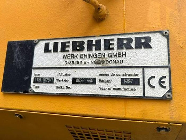 Guindaste Liebherr - LTM1070 - LTM 1070 LTM 1070-1 - LTM1070: foto 7